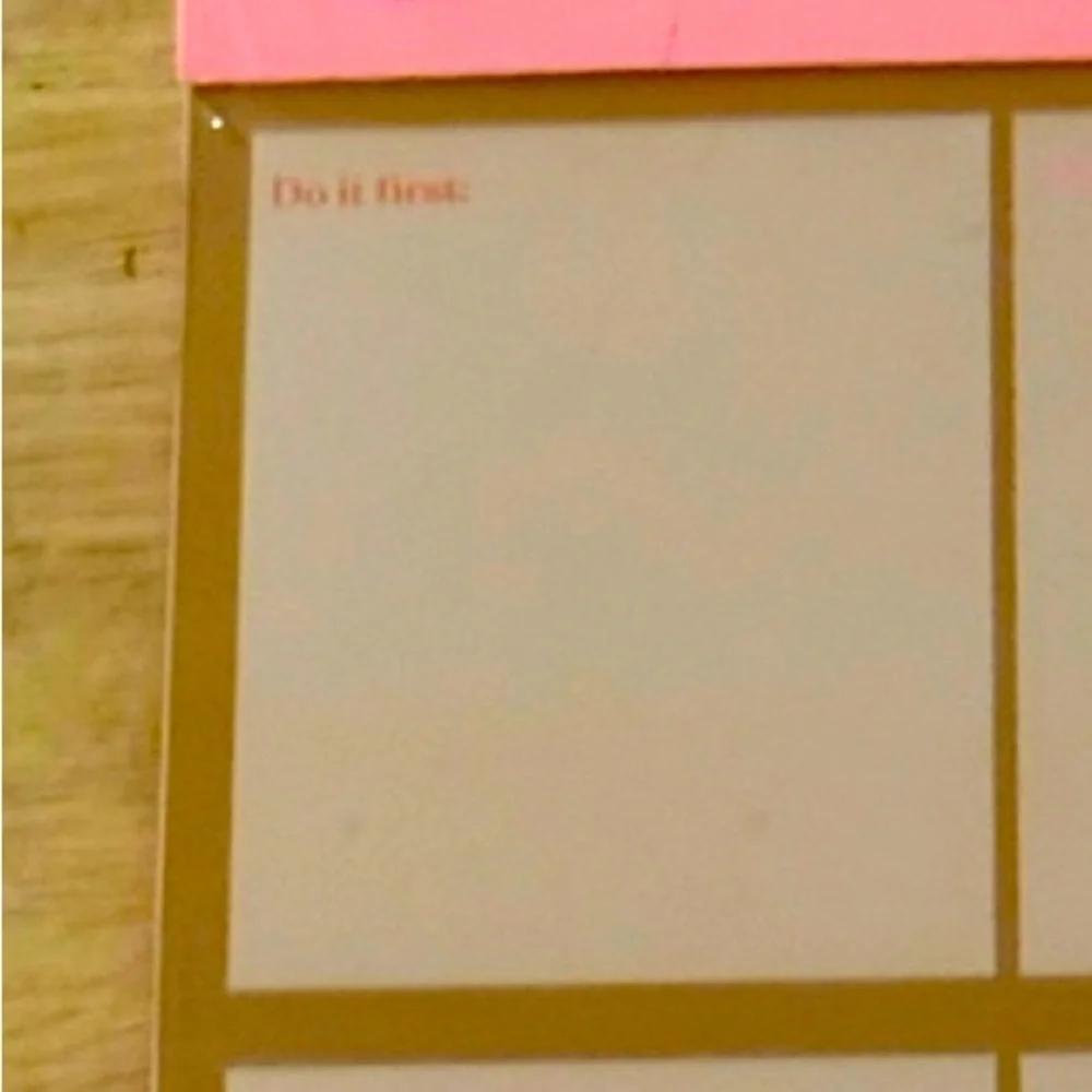 A5 Desk Planner